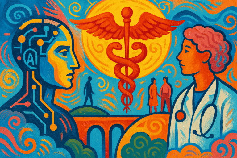 AI's Dual Path: How Healthcare Can Avoid an Elysium of Inequality