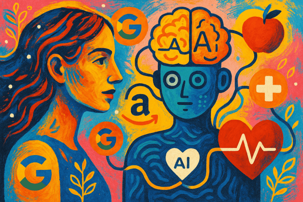 How Tech Giants Build AI-Powered Personalized Health Ecosystems