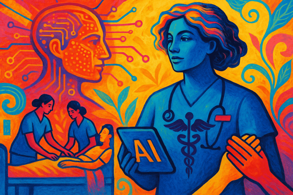 Nurses Leading AI Innovation in Healthcare: Patient Care, Ethics, and Collaboration